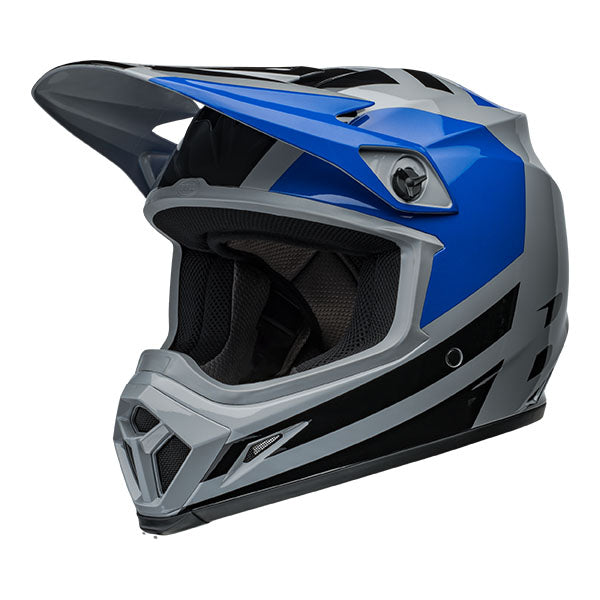 motorcycle helmet, front view, showing aerodynamic shell design, ventilation ports, and secure retention system built for rider comfort and protection. SKU 07157369.