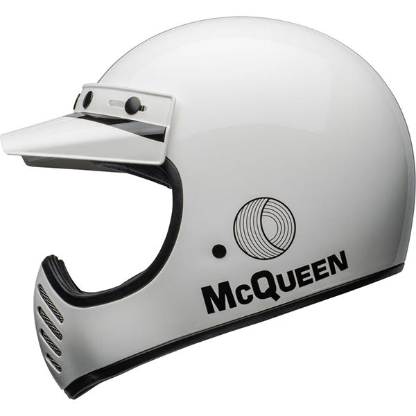 motorcycle helmet, showing aerodynamic shell design, ventilation ports, and secure retention system built for rider comfort and protection