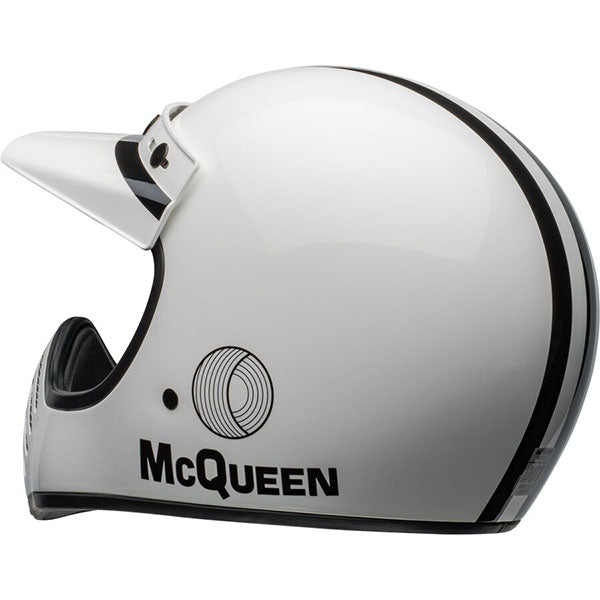 motorcycle helmet, showing aerodynamic shell design, ventilation ports, and secure retention system built for rider comfort and protection. SKU 07158733.