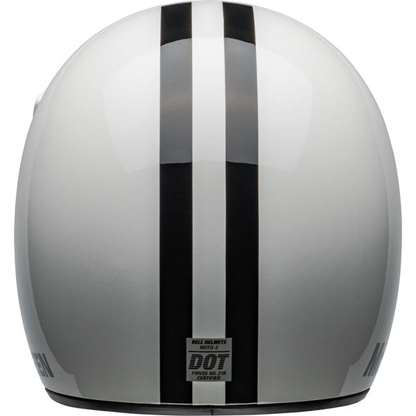 motorcycle helmet, showing aerodynamic shell design, ventilation ports, and secure retention system built for rider comfort and protection