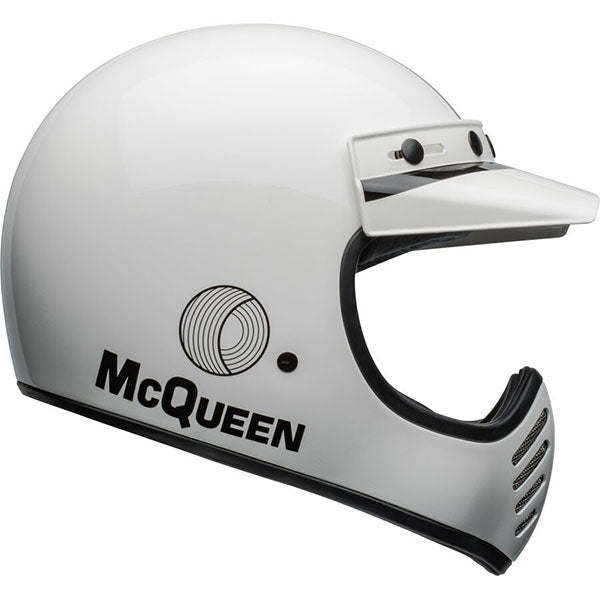 motorcycle helmet, showing aerodynamic shell design, ventilation ports, and secure retention system built for rider comfort and protection