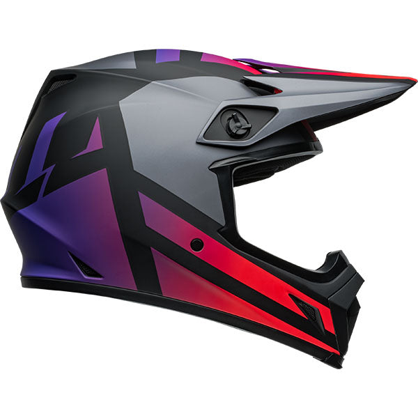 motorcycle helmet, showing aerodynamic shell design, ventilation ports, and secure retention system built for rider comfort and protection. SKU 07157427.