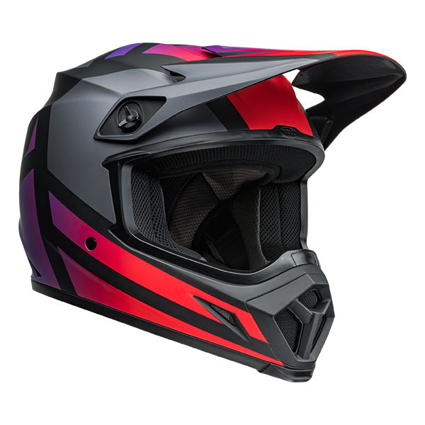 motorcycle helmet, front view, showing aerodynamic shell design, ventilation ports, and secure retention system built for rider comfort and protection. SKU 07157416.