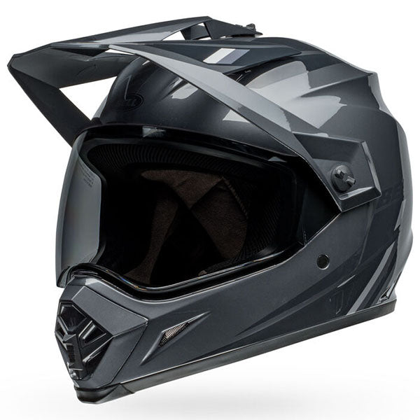 motorcycle helmet, front view, showing aerodynamic shell design, ventilation ports, and secure retention system built for rider comfort and protection. SKU 07157268.