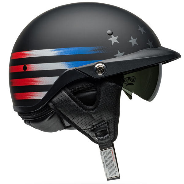 motorcycle helmet, showing aerodynamic shell design, ventilation ports, and secure retention system built for rider comfort and protection. SKU 07158173.
