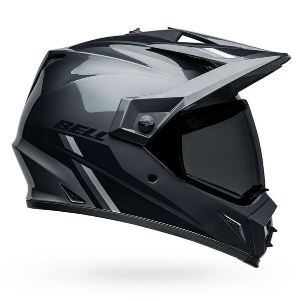 motorcycle helmet, showing aerodynamic shell design, ventilation ports, and secure retention system built for rider comfort and protection. SKU 07157283.