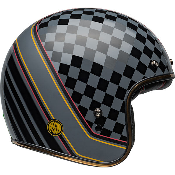 motorcycle helmet, showing aerodynamic shell design, ventilation ports, and secure retention system built for rider comfort and protection. SKU 07159484.