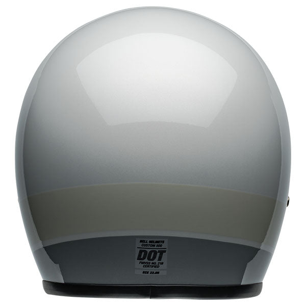 motorcycle helmet, rear view, showing aerodynamic shell design, ventilation ports, and secure retention system built for rider comfort and protection. SKU 07156964.