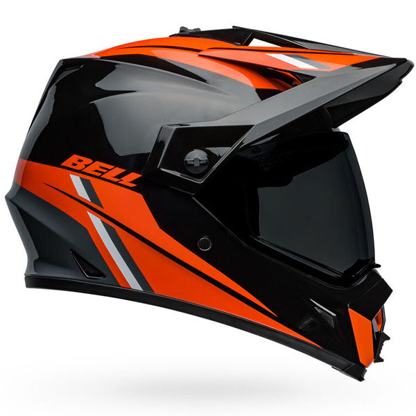 motorcycle helmet, showing aerodynamic shell design, ventilation ports, and secure retention system built for rider comfort and protection. SKU 07157254.