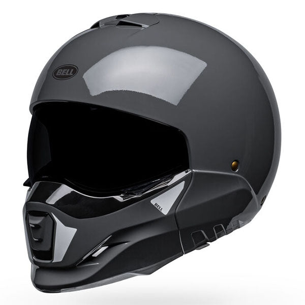 motorcycle helmet, front view, showing aerodynamic shell design, ventilation ports, and secure retention system built for rider comfort and protection. SKU 07150199.