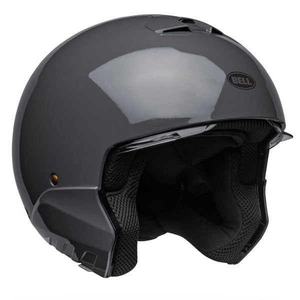 motorcycle helmet, front view, showing aerodynamic shell design, ventilation ports, and secure retention system built for rider comfort and protection. SKU 07150170.