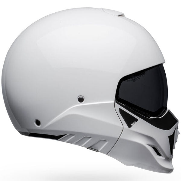 motorcycle helmet, showing aerodynamic shell design, ventilation ports, and secure retention system built for rider comfort and protection