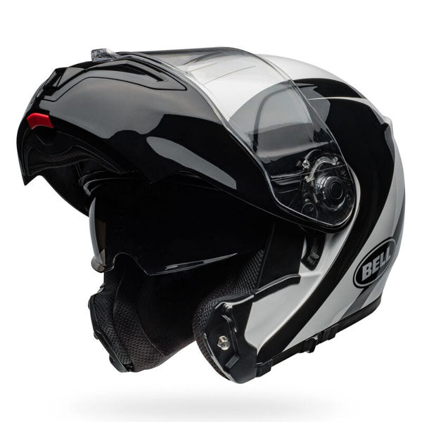 motorcycle helmet, showing aerodynamic shell design, ventilation ports, and secure retention system built for rider comfort and protection. SKU 07158710.