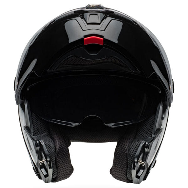 motorcycle helmet, showing aerodynamic shell design, ventilation ports, and secure retention system built for rider comfort and protection. SKU 07158711.