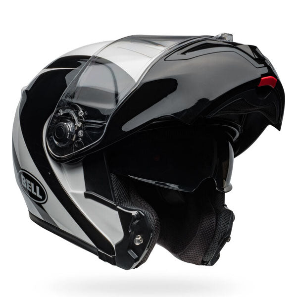 motorcycle helmet, showing aerodynamic shell design, ventilation ports, and secure retention system built for rider comfort and protection. SKU 07158716.