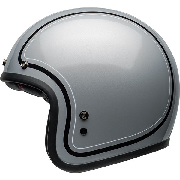 motorcycle helmet, showing aerodynamic shell design, ventilation ports, and secure retention system built for rider comfort and protection