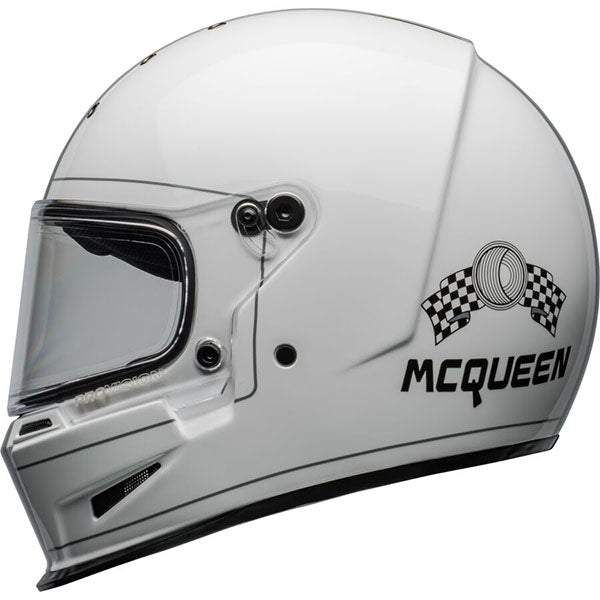 motorcycle helmet, showing aerodynamic shell design, ventilation ports, and secure retention system built for rider comfort and protection. SKU 07158163.