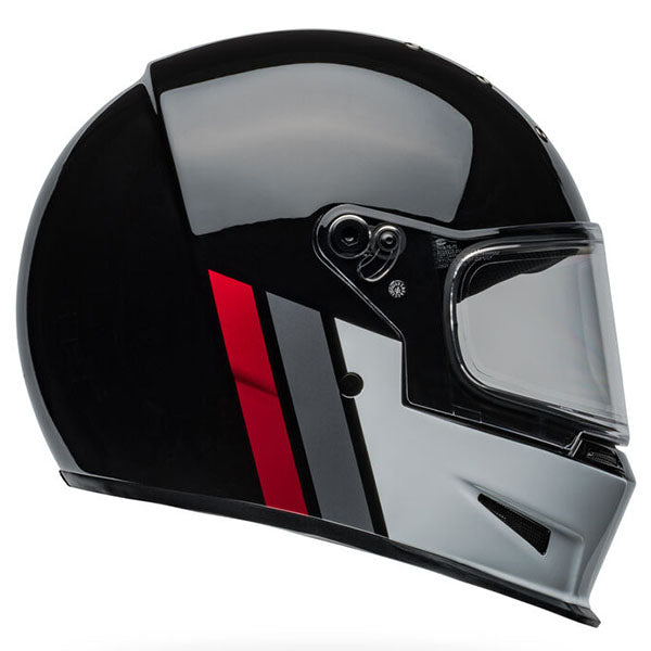 motorcycle helmet, showing aerodynamic shell design, ventilation ports, and secure retention system built for rider comfort and protection. SKU 07158141.