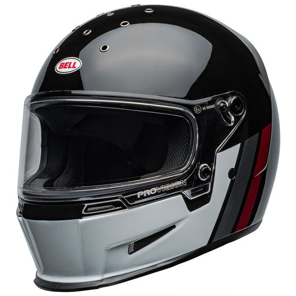 motorcycle helmet, front view, showing aerodynamic shell design, ventilation ports, and secure retention system built for rider comfort and protection. SKU 07158010.