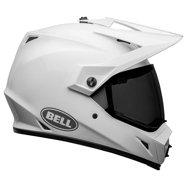motorcycle helmet, showing aerodynamic shell design, ventilation ports, and secure retention system built for rider comfort and protection