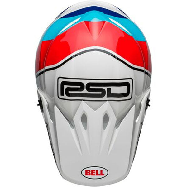 motorcycle helmet, showing aerodynamic shell design, ventilation ports, and secure retention system built for rider comfort and protection