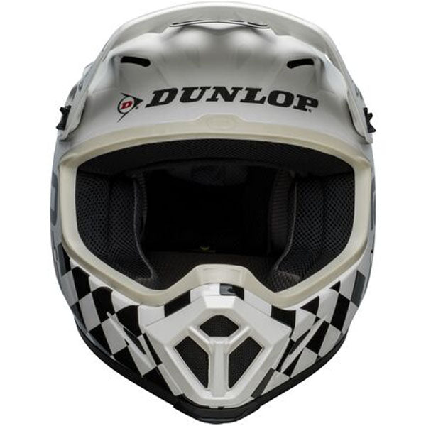 motorcycle helmet, angled view, showing aerodynamic shell design, ventilation ports, and secure retention system built for rider comfort and protection