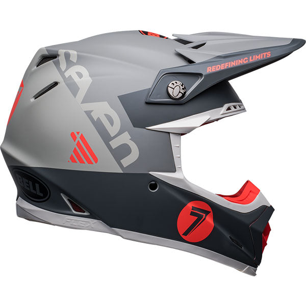 motorcycle helmet, showing aerodynamic shell design, ventilation ports, and secure retention system built for rider comfort and protection. SKU 07148766.