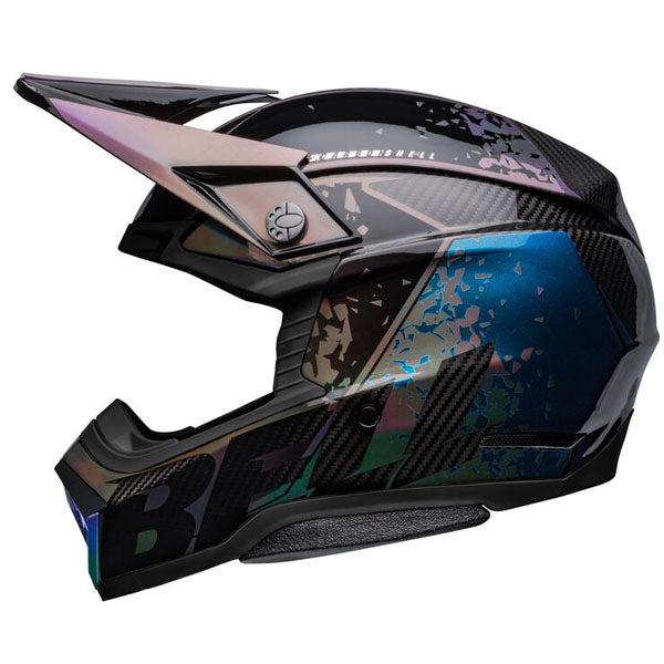 motorcycle helmet, showing aerodynamic shell design, ventilation ports, and secure retention system built for rider comfort and protection. SKU 07137861.