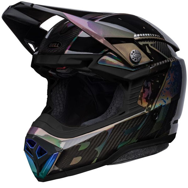 motorcycle helmet, showing aerodynamic shell design, ventilation ports, and secure retention system built for rider comfort and protection. SKU 07137862.