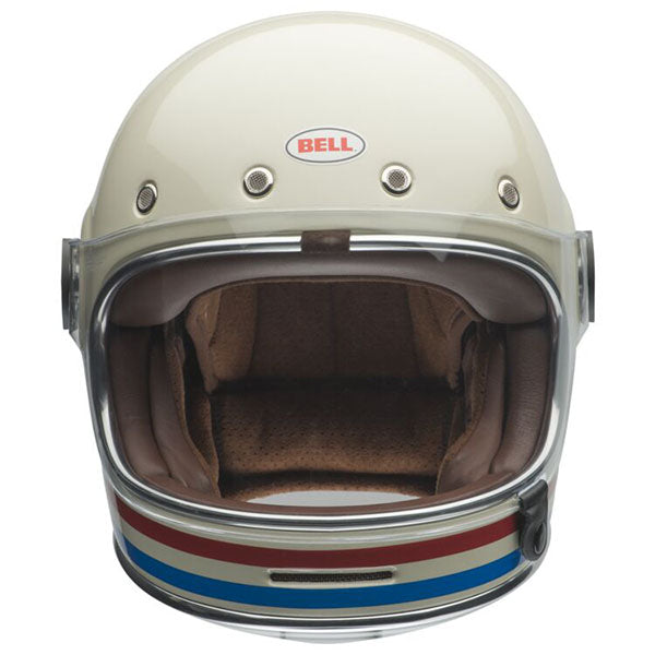 motorcycle helmet, showing aerodynamic shell design, ventilation ports, and secure retention system built for rider comfort and protection. SKU 07143901.