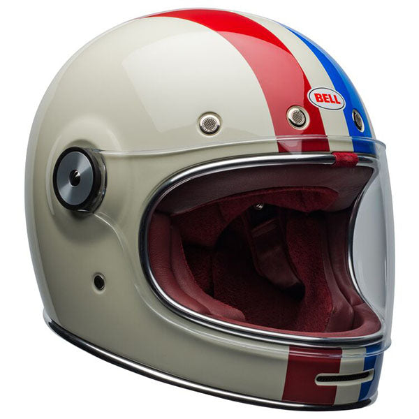 motorcycle helmet, showing aerodynamic shell design, ventilation ports, and secure retention system built for rider comfort and protection. SKU 07143918.