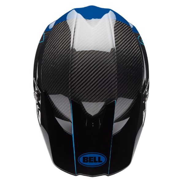 Image of Bell - Moto-10 Spherical Strike Helmet | SKU 71712 | Colors: Yellow/Gray, Blue | Sizes: XS to 2X | Available at BTO Sports