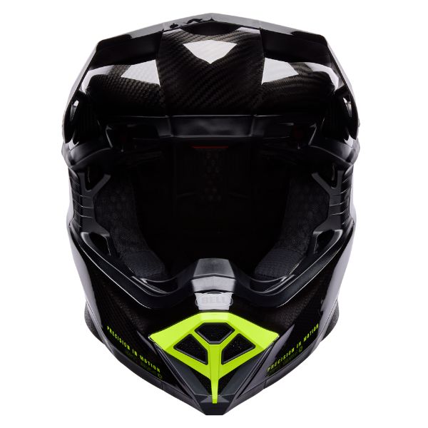 Image of Bell - Moto-10 Spherical Strike Helmet | SKU 71712 | Colors: Yellow/Gray, Blue | Sizes: XS to 2X | Available at BTO Sports