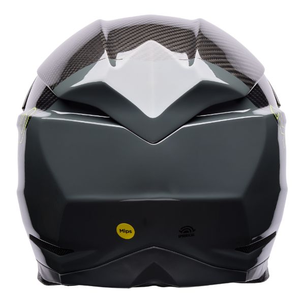 Image of Bell - Moto-10 Spherical Strike Helmet | SKU 71712 | Colors: Yellow/Gray, Blue | Sizes: XS to 2X | Available at BTO Sports
