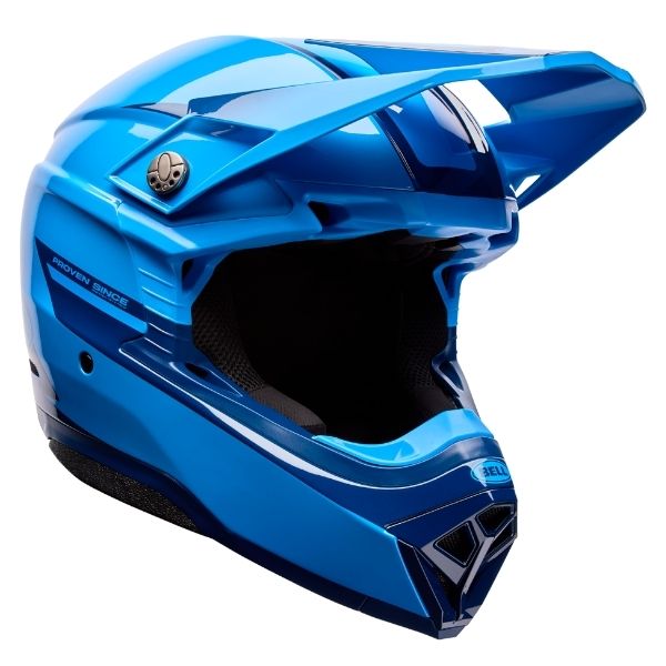 Image of Bell - Moto-10 Fade MIPS Helmet | SKU 71737 | Colors: Red, Black/Yellow, Blue | Sizes: XS to 2X | Available at BTO Sports