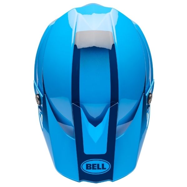 Image of Bell - Moto-10 Fade MIPS Helmet | SKU 71737 | Colors: Red, Black/Yellow, Blue | Sizes: XS to 2X | Available at BTO Sports