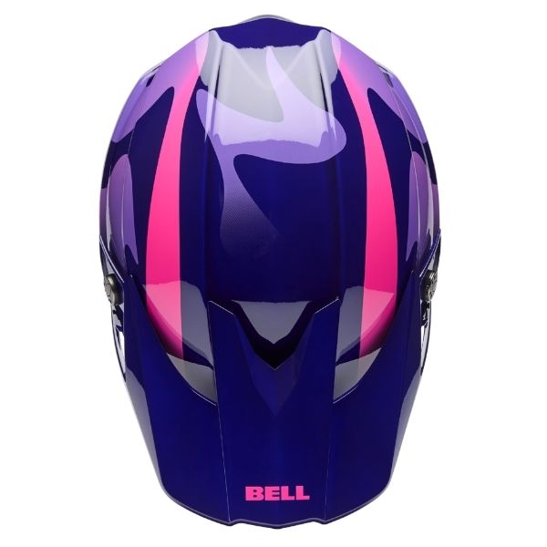 Image of Bell - Moto-10 Fluid MIPS Helmet | SKU 71738 | Colors: Purple | Sizes: XS to 2X | Available at BTO Sports