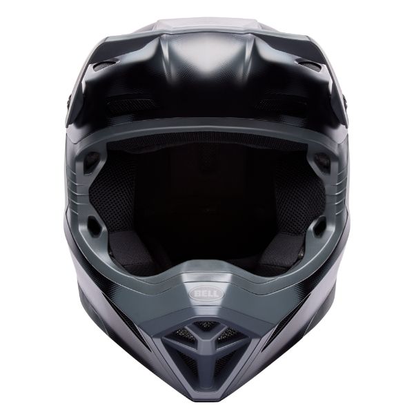 motorcycle helmet, angled view, showing aerodynamic shell design, ventilation ports, and secure retention system built for rider comfort and protection. SKU 07173828.