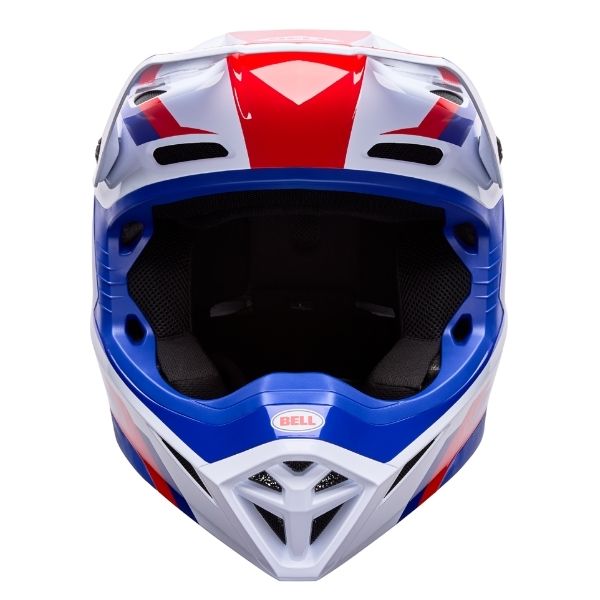 motorcycle helmet, showing aerodynamic shell design, ventilation ports, and secure retention system built for rider comfort and protection. SKU 07173852.
