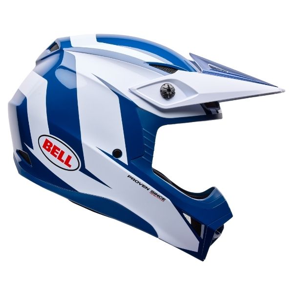 motorcycle helmet, showing aerodynamic shell design, ventilation ports, and secure retention system built for rider comfort and protection. SKU 07173839.