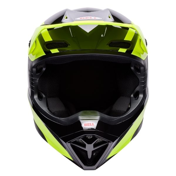 motorcycle helmet, showing aerodynamic shell design, ventilation ports, and secure retention system built for rider comfort and protection. SKU 07173846.