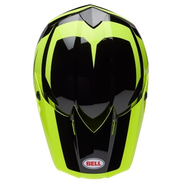 motorcycle helmet, showing aerodynamic shell design, ventilation ports, and secure retention system built for rider comfort and protection. SKU 07173848.
