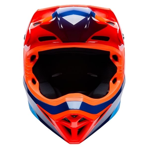 motorcycle helmet, showing aerodynamic shell design, ventilation ports, and secure retention system built for rider comfort and protection. SKU 07173870.
