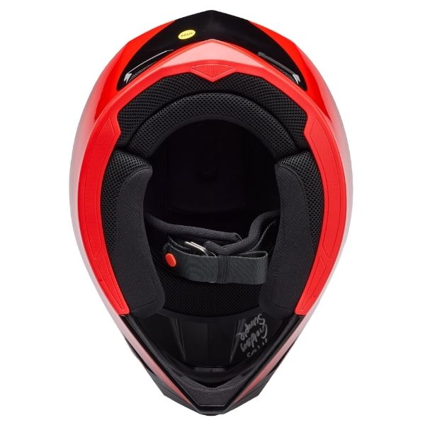 Image of Bell - MX-10 MIPS Wave Helmet | SKU 71738 | Colors: Orange/Blue, Red/Black | Sizes: XS to 2X | Available at BTO Sports