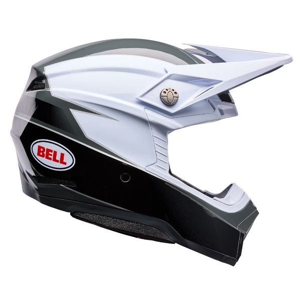 Image of Bell - Moto-10 Falcon MIPS Helmet | SKU 71740 | Colors: Red/White, White/Black, Orange/Blue | Sizes: XS to 2X | Available at BTO Sports
