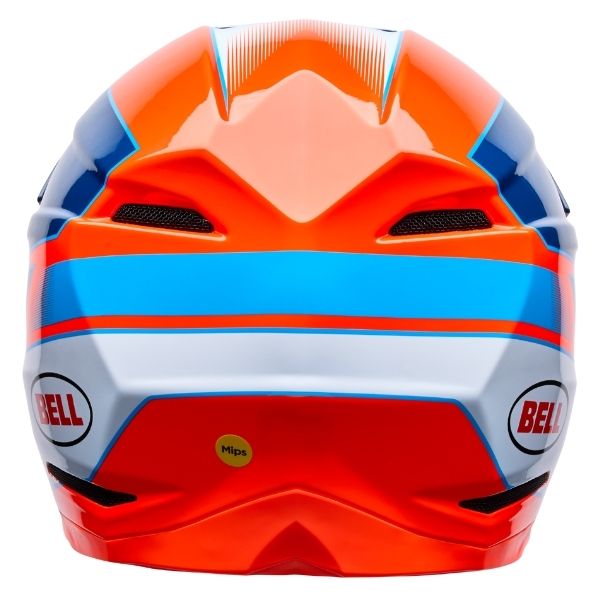 Image of Bell - Moto-10 Falcon MIPS Helmet | SKU 71740 | Colors: Red/White, White/Black, Orange/Blue | Sizes: XS to 2X | Available at BTO Sports