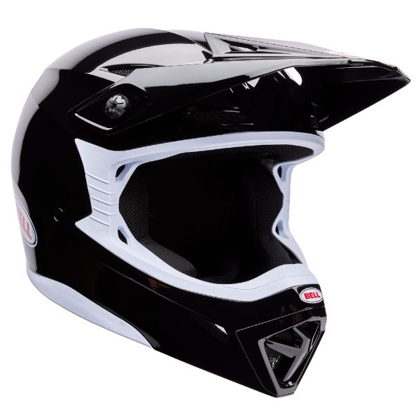 Image of Bell - MX-10 MIPS Solid Helmet SKU 71740 Colors: Black, Matte Black, White Sizes: XS to 2X Available at BTO Sports
