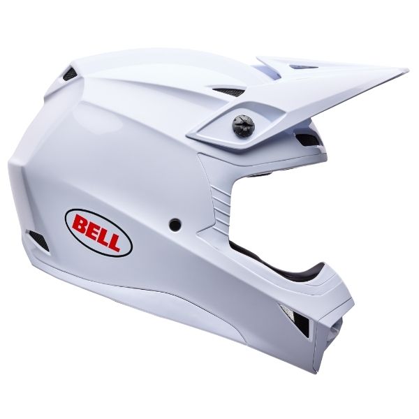 motorcycle helmet, showing aerodynamic shell design, ventilation ports, and secure retention system built for rider comfort and protection. SKU 07174053.