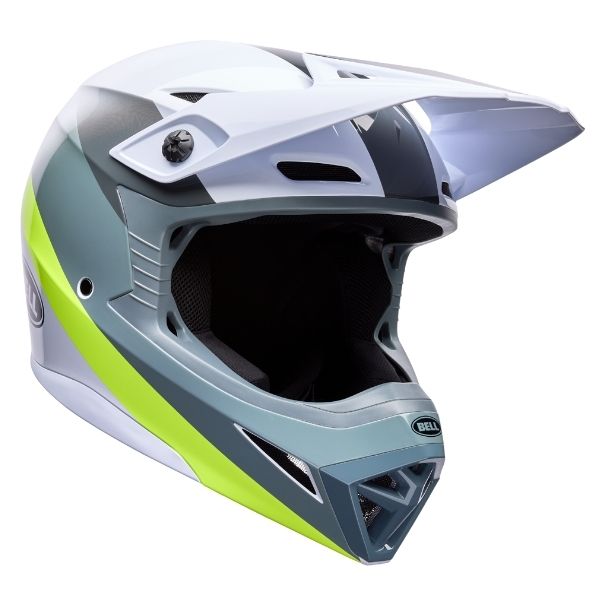Bell Helmets Bell - MX-10 MIPS Aviator Helmet off-road motocross helmet, showing aerodynamic shell design, ventilation ports, and secure retention system built for rider comfort and protection. SKU 07174076.
