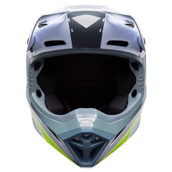 motorcycle helmet, showing aerodynamic shell design, ventilation ports, and secure retention system built for rider comfort and protection. SKU 07174078.
